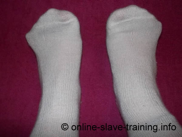 sweaty smelly stinking worn socks