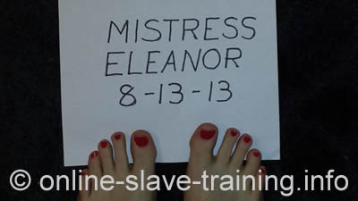 sissy pedicure practice